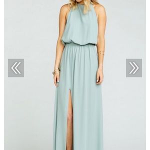 Show me your Mumu- heather in silver sage crisp